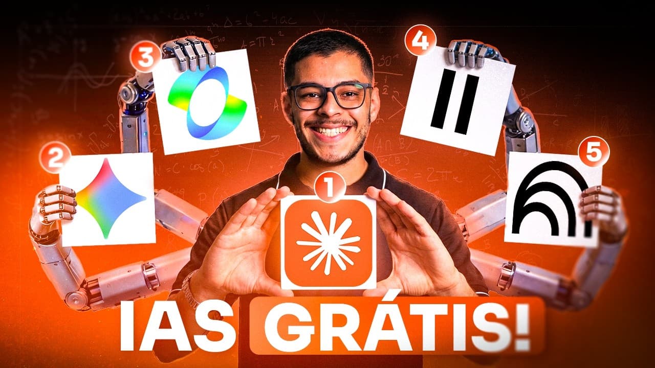 PARE de pagar o ChatGPT! Conheça as 5 IAs Grátis que mudam o jogo